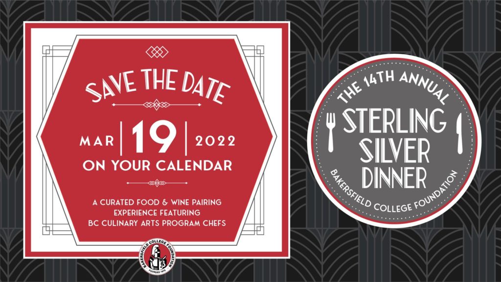 Sterling Silver Save the Date for March 19th 2022.